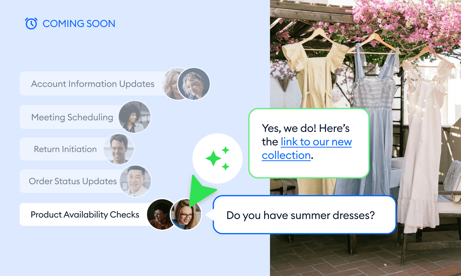 Our AI agent doesn’t just answer, it takes action