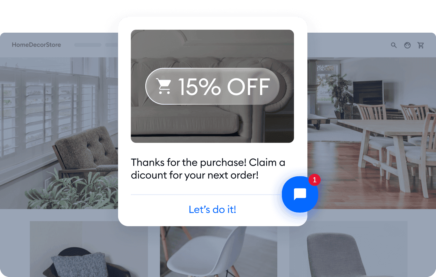Recover more sales with timely automated messages