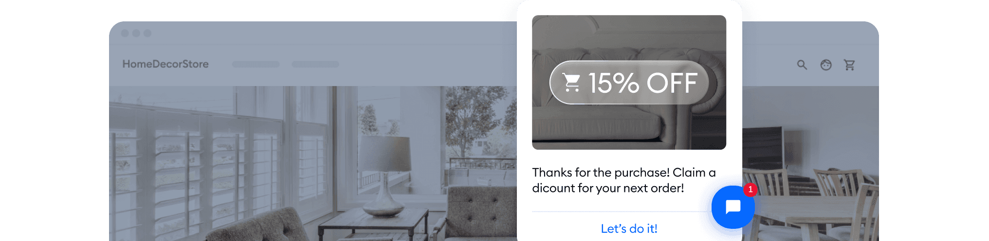 Recover more sales with timely automated messages