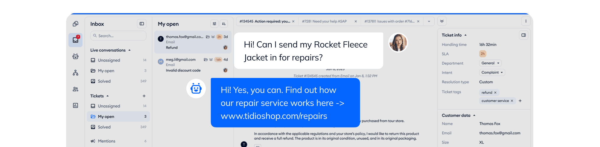 Automate 67% of post-purchase questions with Lyro AI Agent