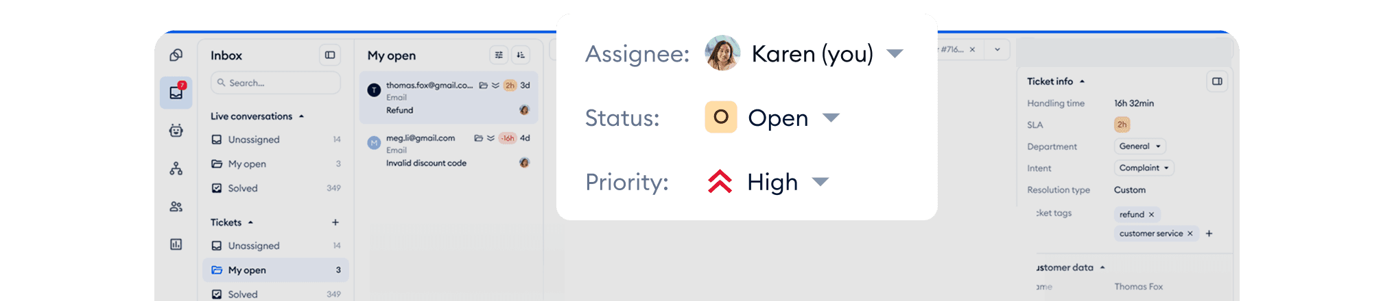 Speed up resolutions with an ecommerce-ready ticketing system