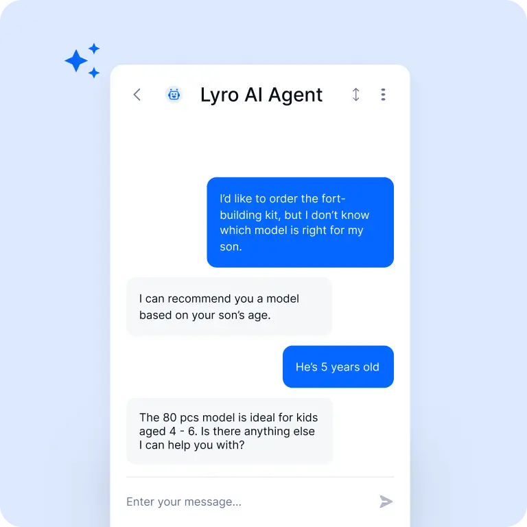 The AI agent to resolve more queries easily