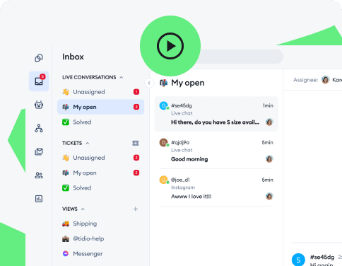 See Tidio in action