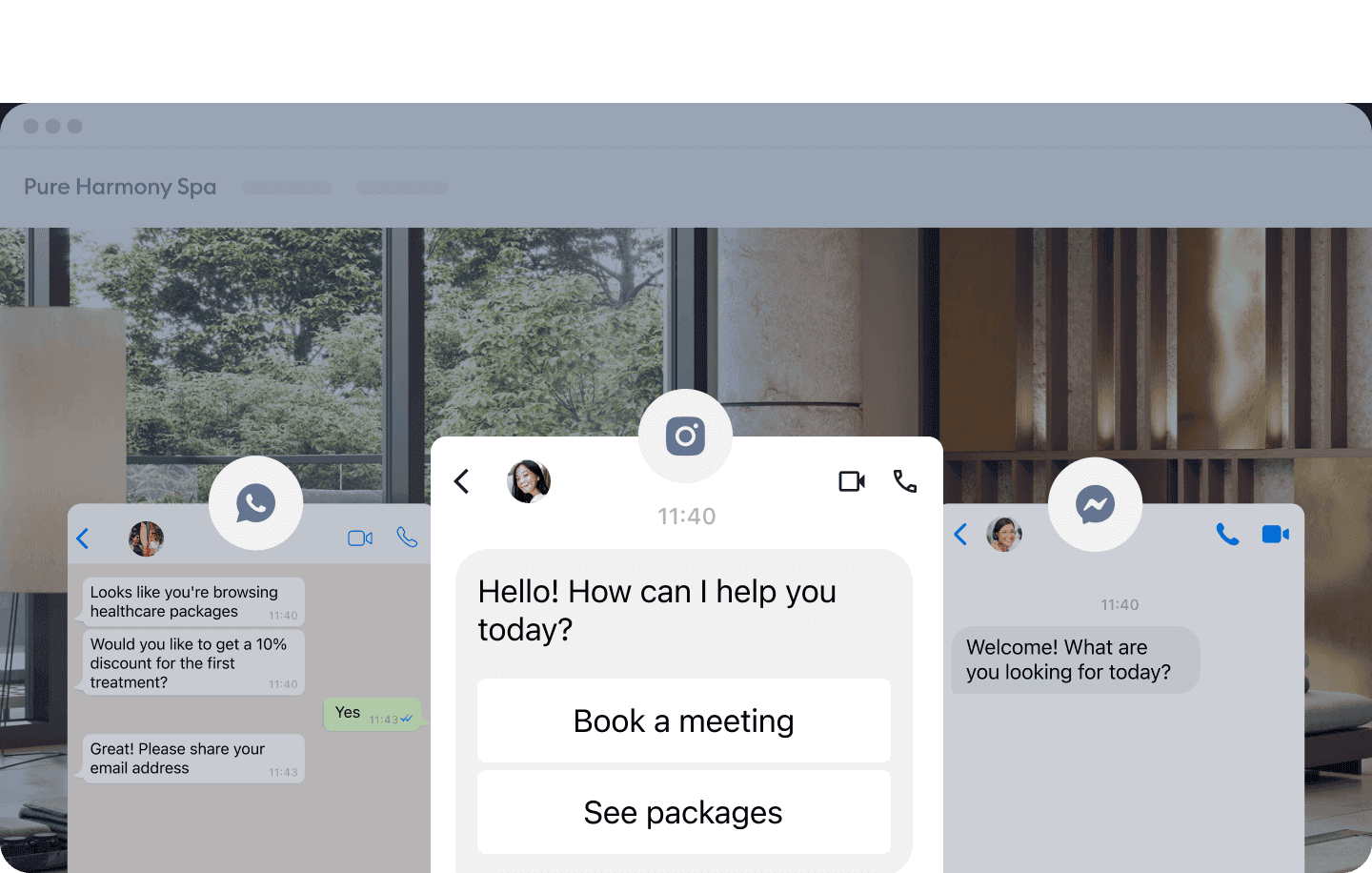 Offer instant help across all channels