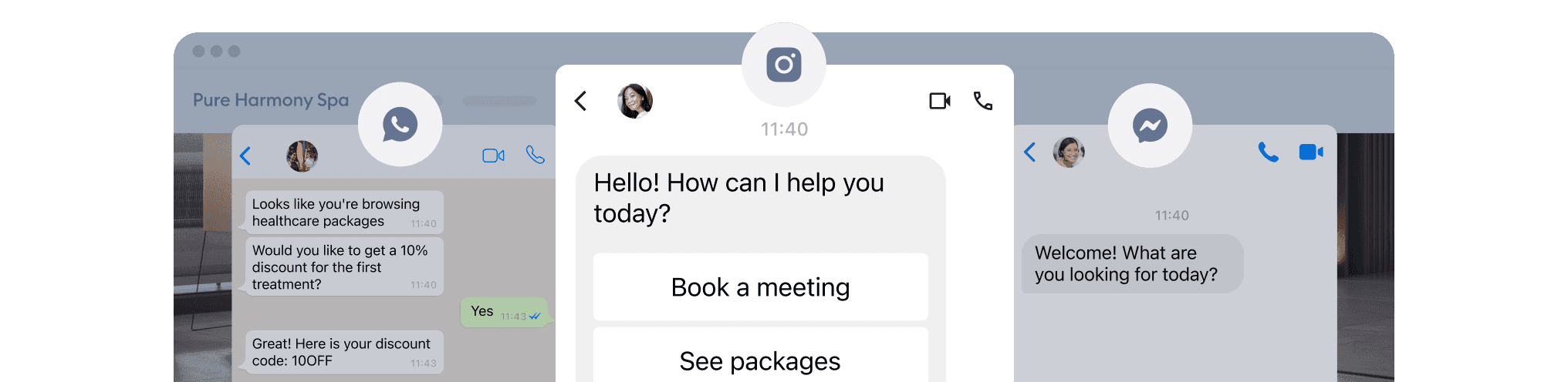 Offer instant help across all channels