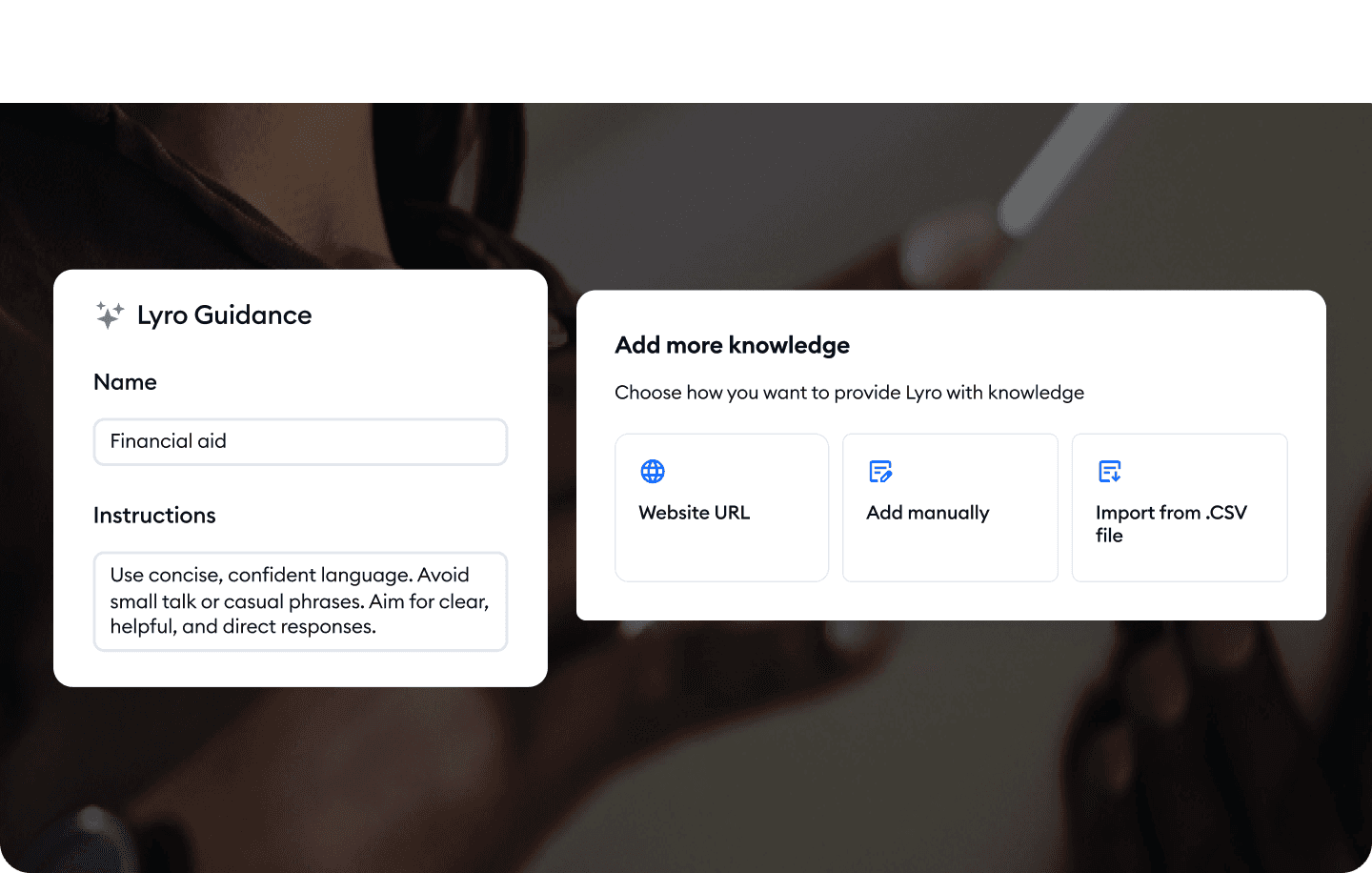 Personalize every future interaction