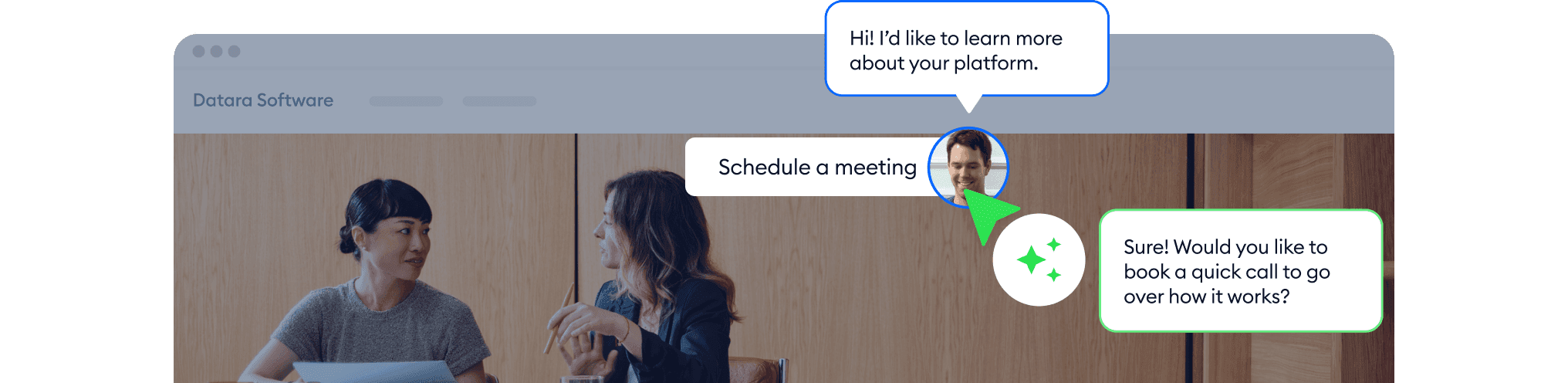 Qualify leads with intelligent conversations