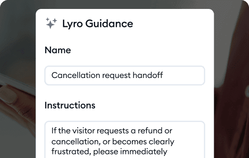Reduce friction in real time with AI that knows when to escalate