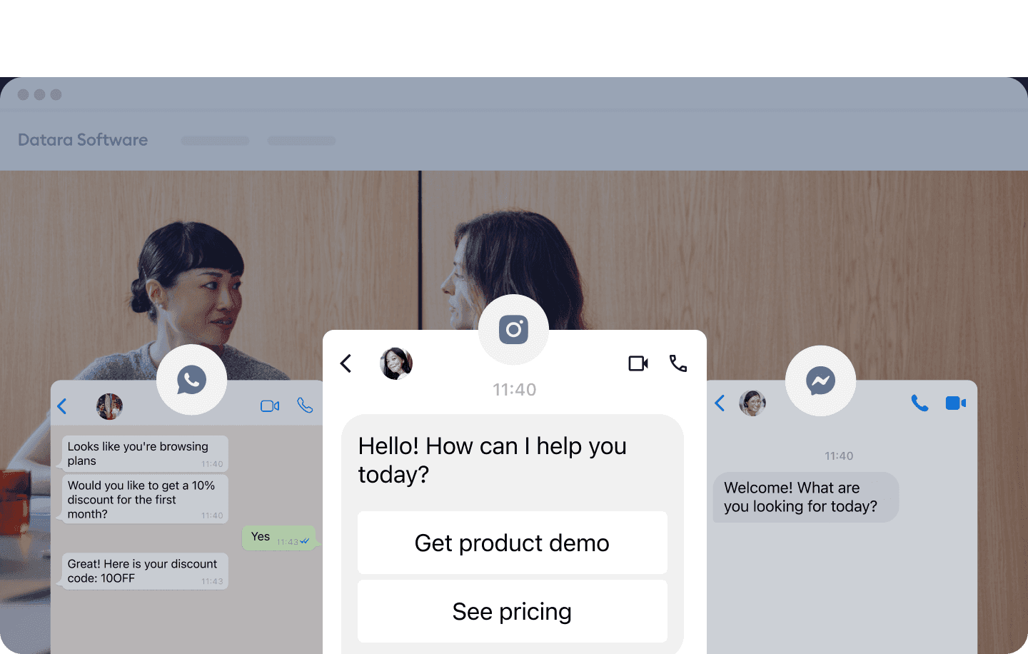 Start fast, no developer time required