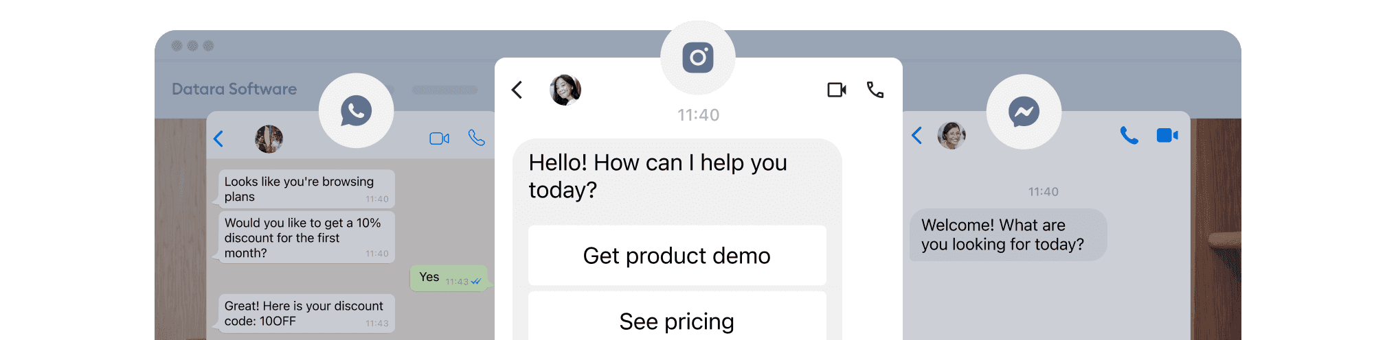 Start fast, no developer time required