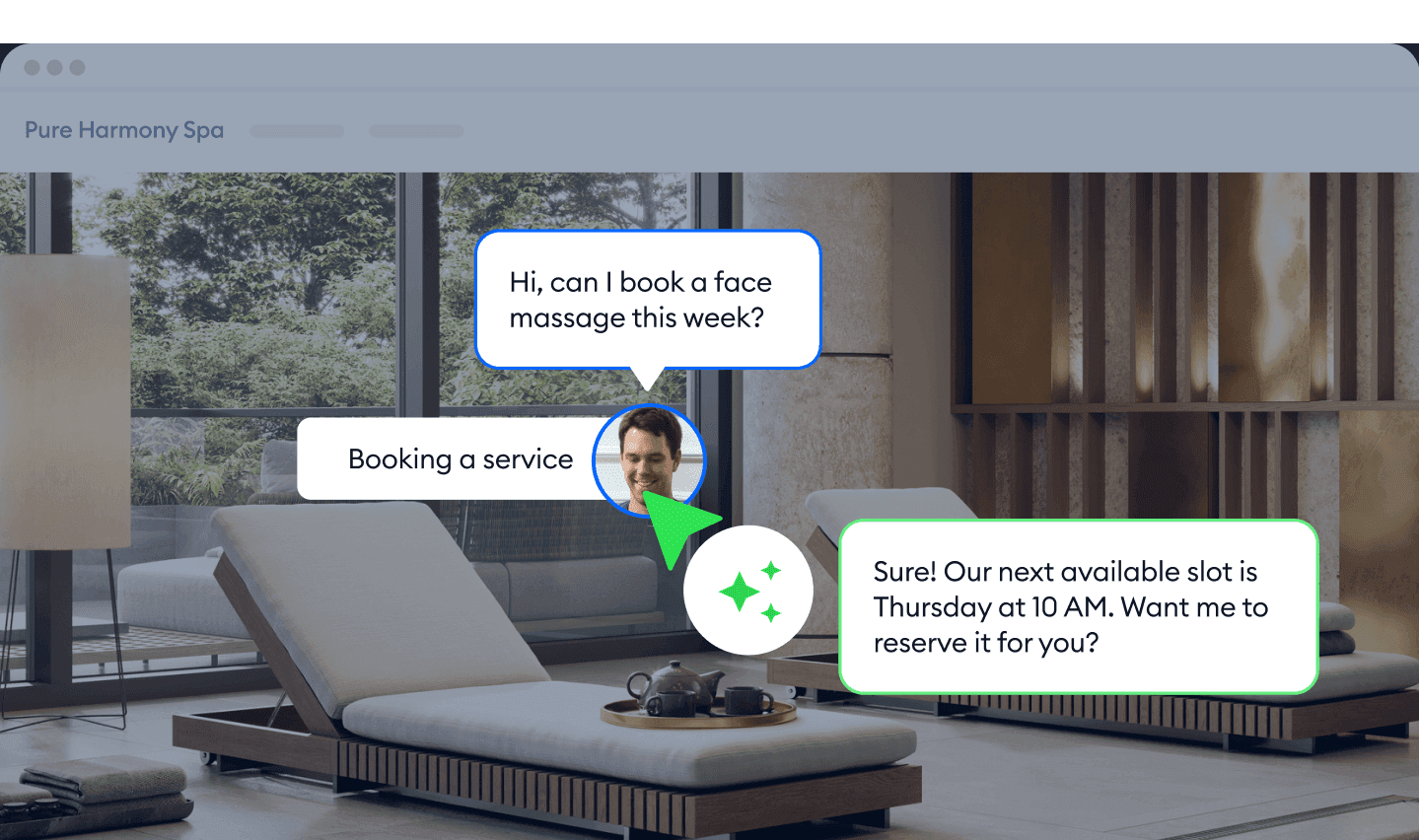 Turn more conversations into confirmed bookings