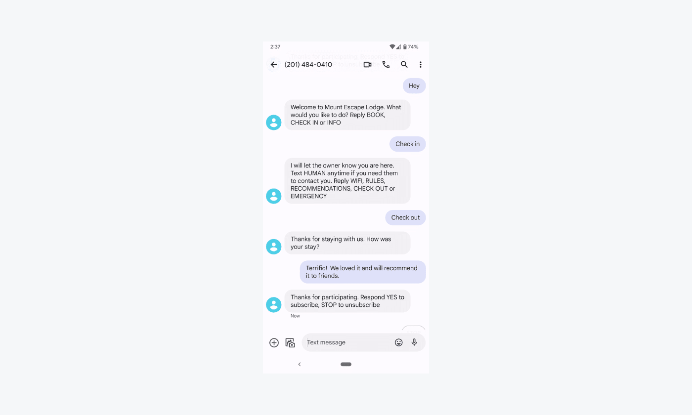 Airbnb's chatbot with multilingual capabilities