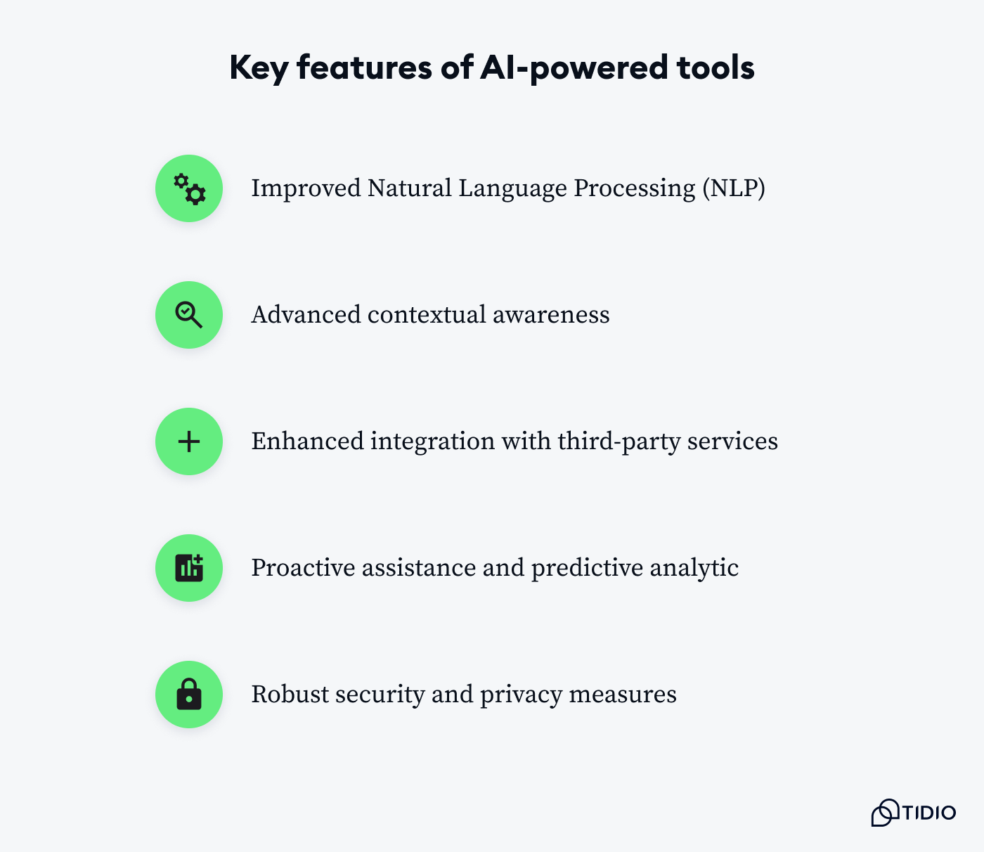 key features of AI-powered tools