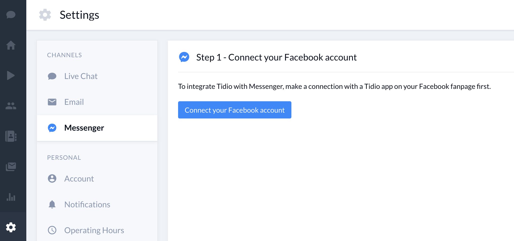 How To Use The Messenger Integration With Tidio Tidio