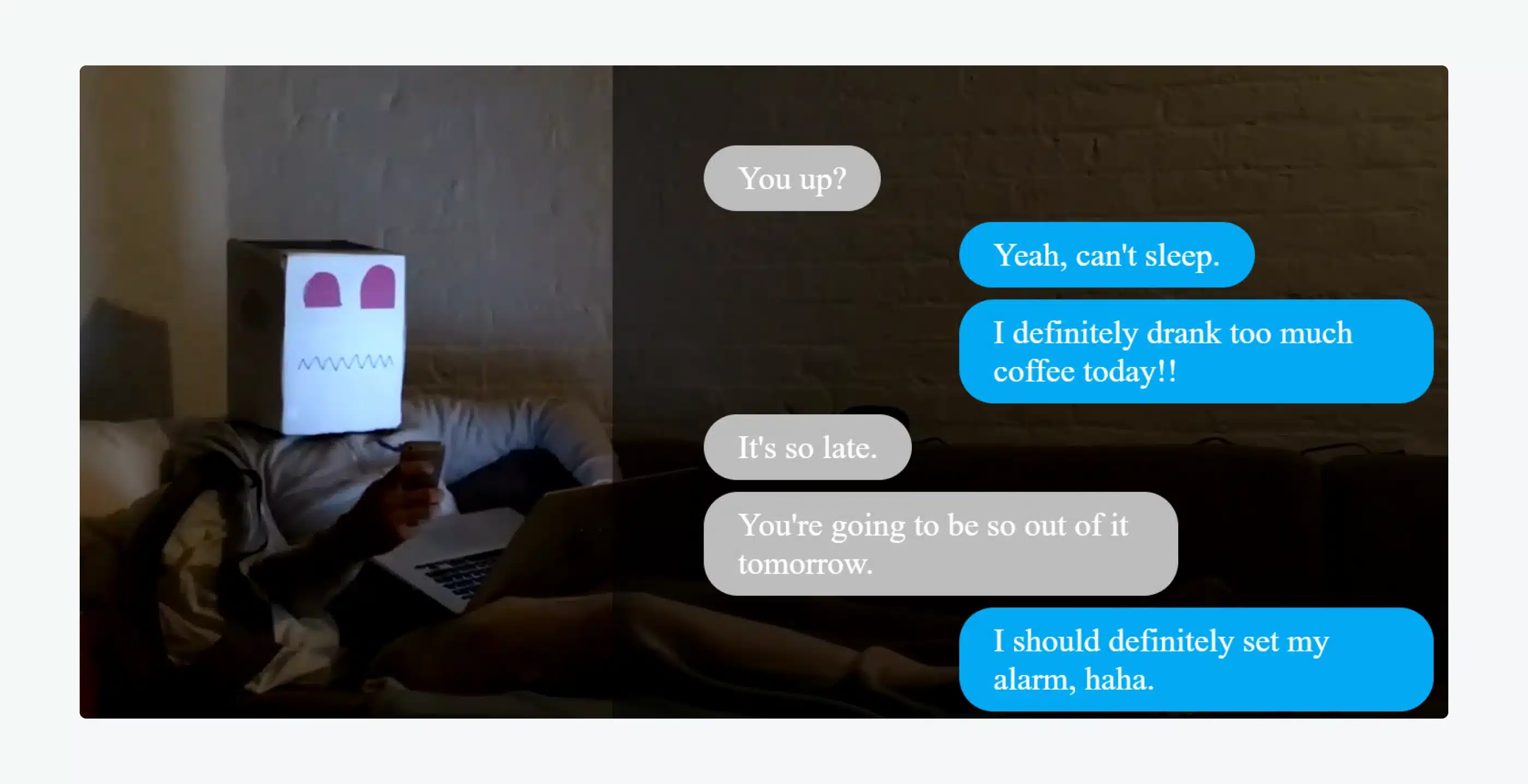 Conversation of Casper with a user