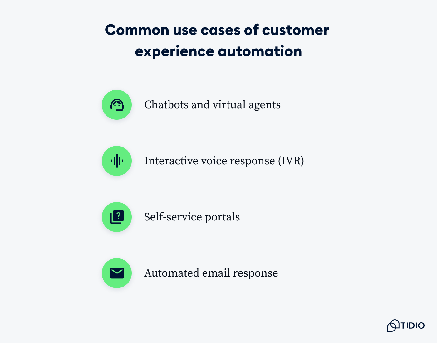 Common use cases of customer experience automation