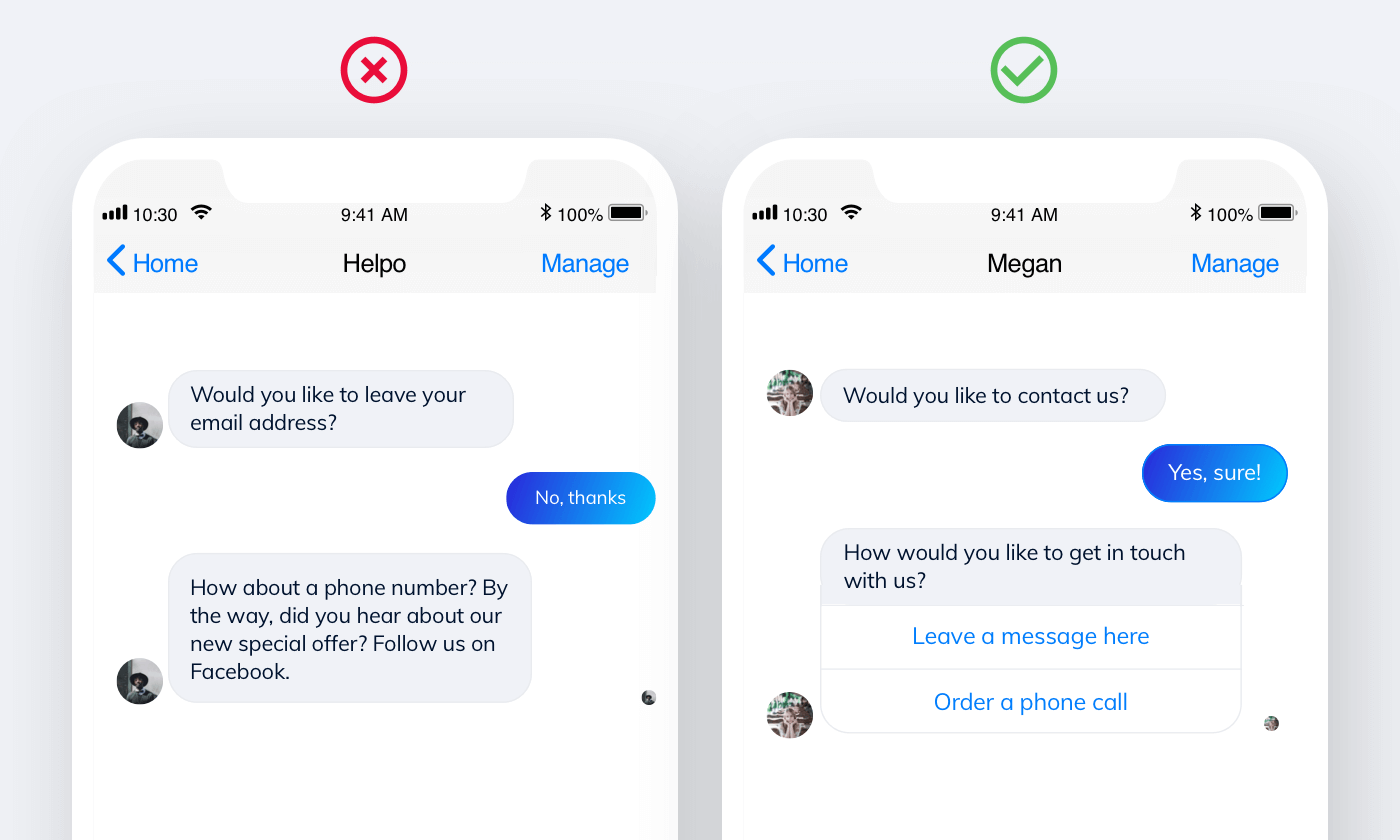 10 Principles of Conversational UI to Design Better Chatbots | Tidio