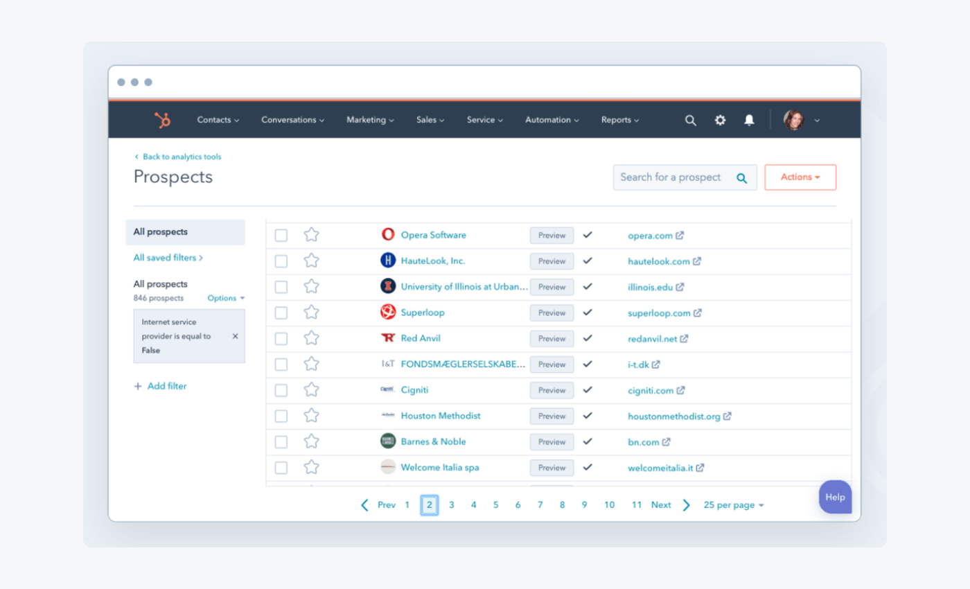 10 Best Customer Database Software For A Small Business 2024   Hubspot Screenshot 