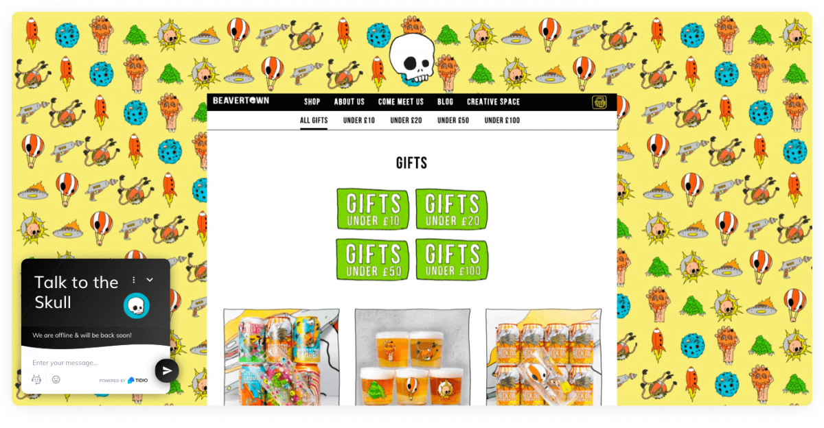 Shopify 上的 Beavertown 商店