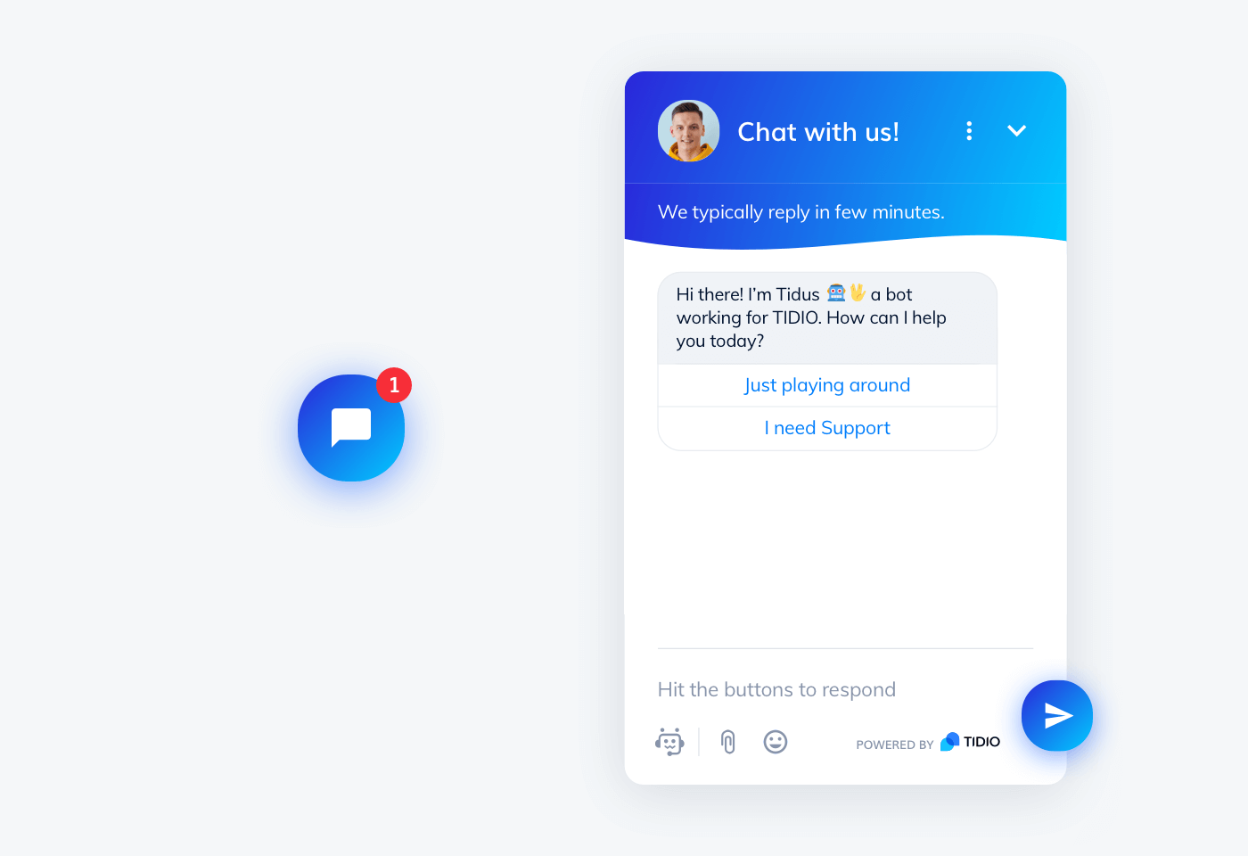 chat widget