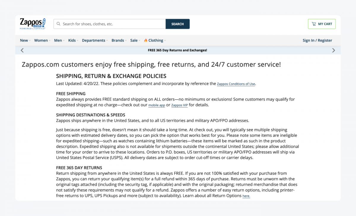 Ecommerce Return Policy: Examples & Templates (2024)